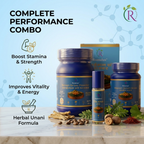 Romulus Simen Grow Powder 300gm + Majoon Simen Grow 500gm + Tila Khas Oil 10ml Romulus Complete Performance Combo