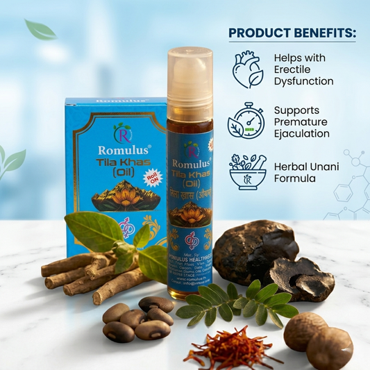 Romulus Tila Khas 10ml Oil – Herbal Unani Formula for Men's Sexual Wellness