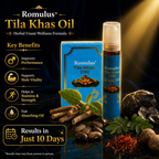 Romulus Simen Grow Powder 300gm + Majoon Simen Grow 500gm + Tila Khas Oil 10ml Romulus Complete Performance Combo