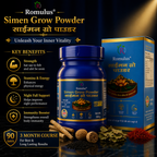 Romulus Simen Grow Powder 300gm  – Herbal Unani Formula for Stamina, Strength & Vitality