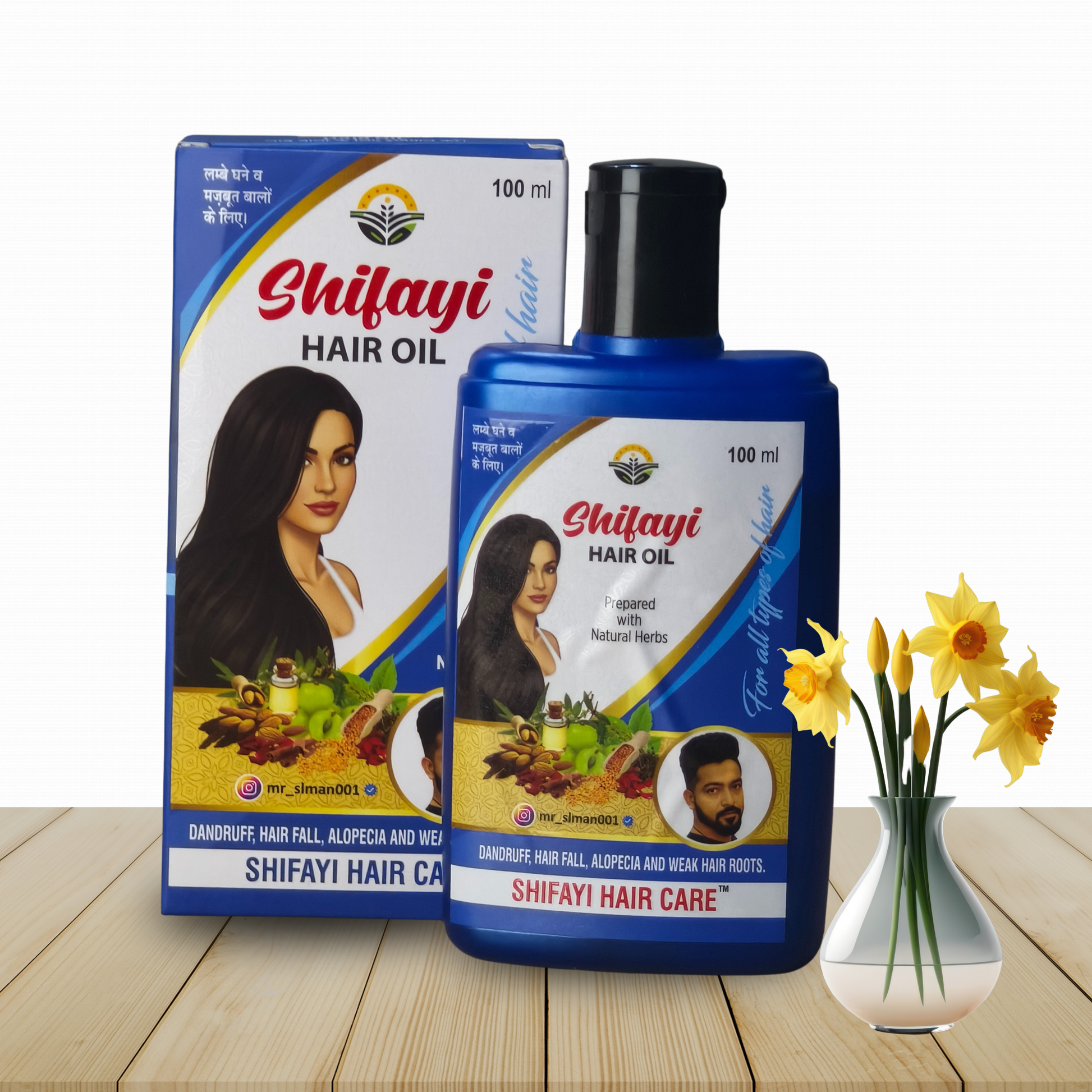 Men's  Combo ( Oil + Tablet + Powder )